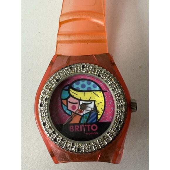 Ladies Romero BRITTO Quartz Watch Needs Battery